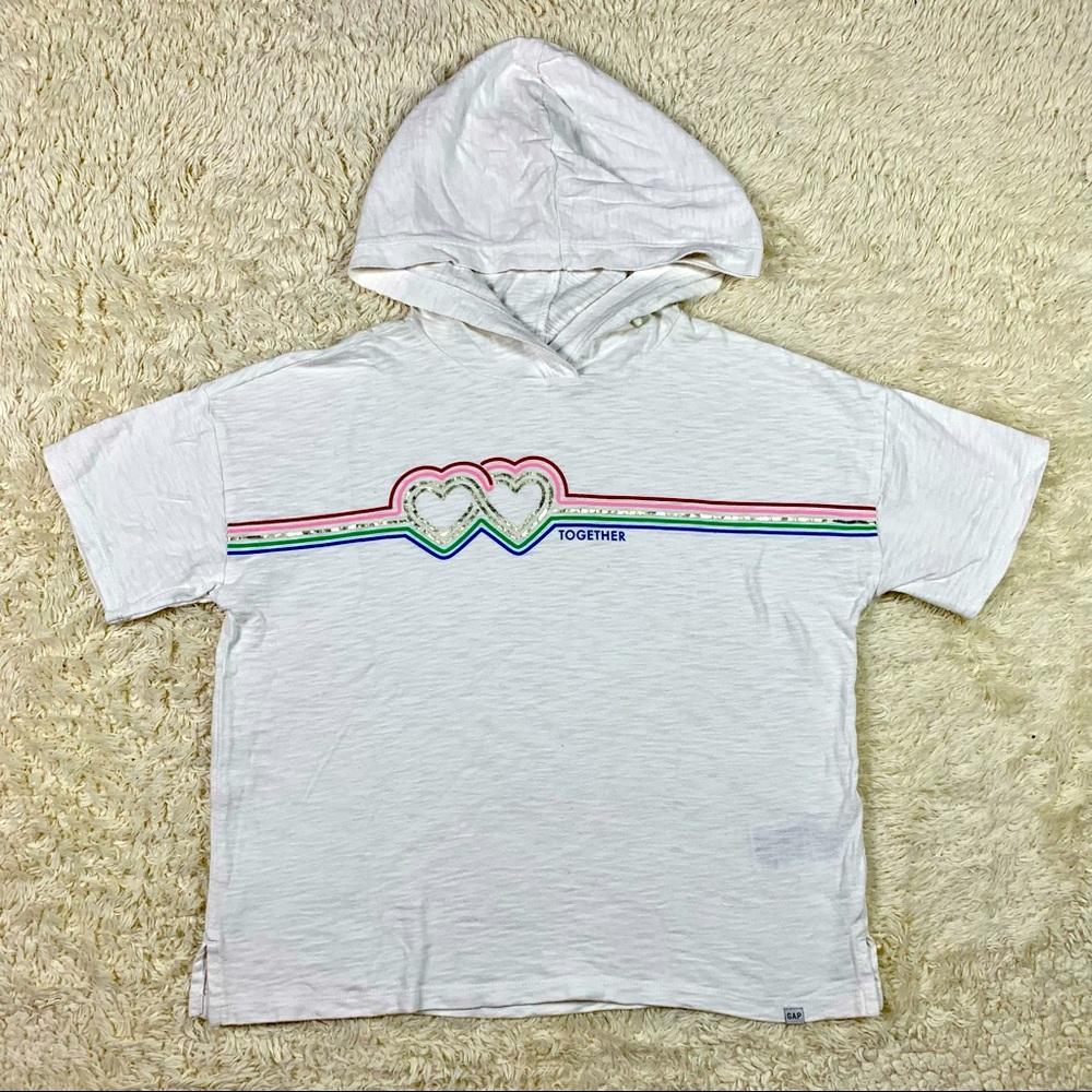 Gap White Girl Supersoft Top